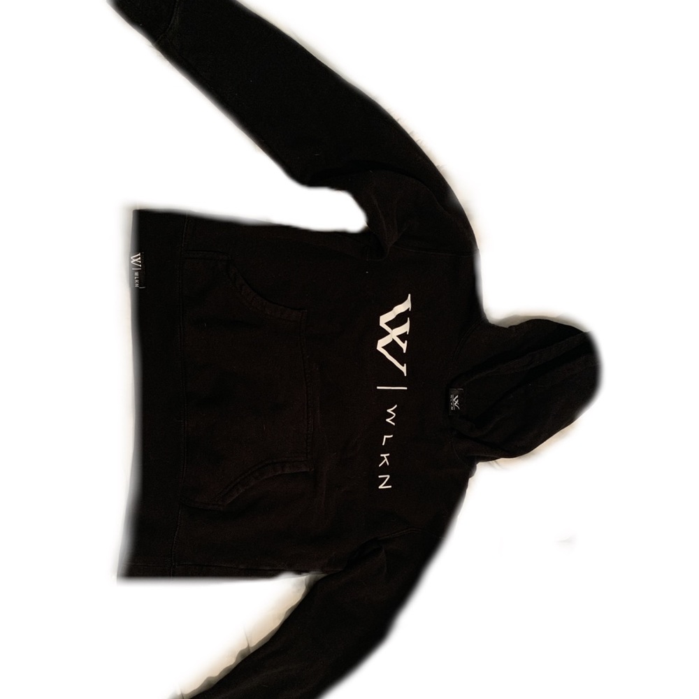 Black WLKN hoodie - Picture 2 of 3
